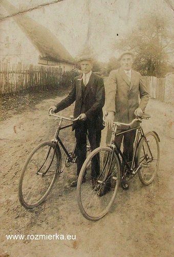 Josef Jendryka i Johann Dambietz. Rozmierka-Pasternik 1929 r. 