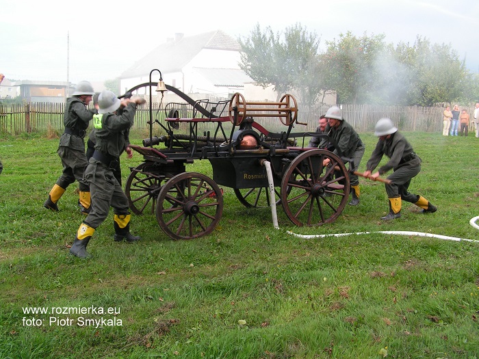 Pokaz strażacki OSP Rozmierka